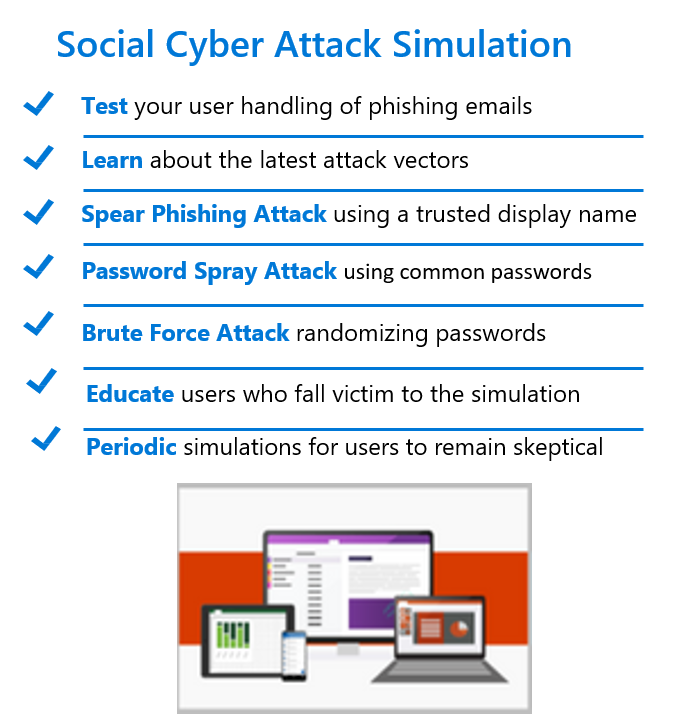 social cyber attack simulation
